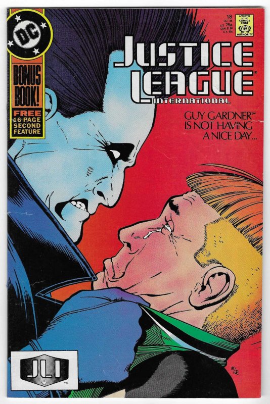 Justice League International #18 Direct Edition (1988)