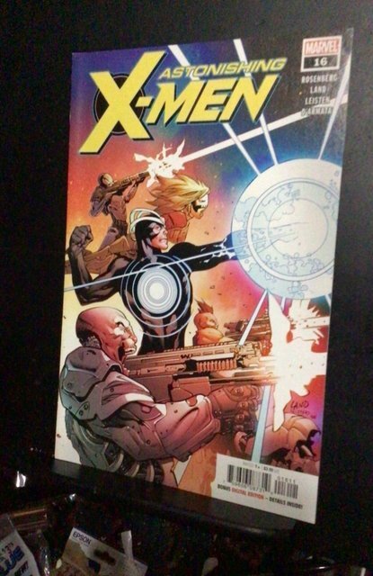 Astonishing X-Men #16 Land Variant (2018) Havock Joins Reavers! Super-grade NM