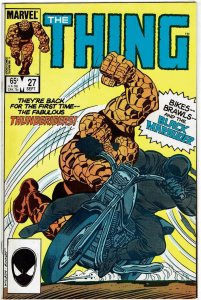 Thing #27 (1983 v1) Thunderriders 1st Sharon Ventura NM