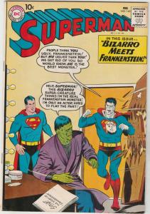 Superman #143 (Feb-61) VF+ High-Grade Superman, Jimmy Olsen,Lois Lane, Lana L...