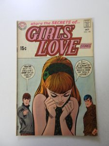 Girls' Love Stories #146 (1969) VG- condition stains back cover