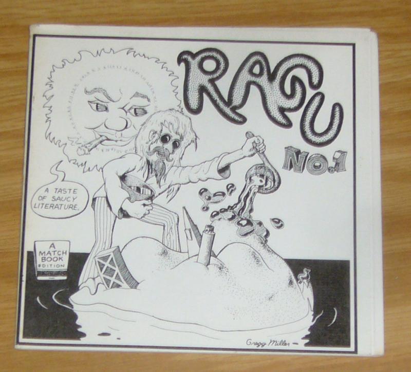 Ragu #1 VF san francisco comic book co. - underground comix in kennedy's guide