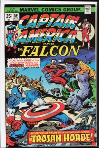 Captain America #194 (1976) Captain America and the Falcon
