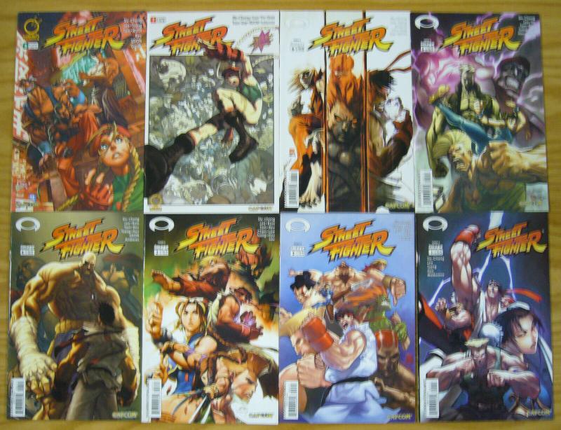 Street Fighter #1-14 VF/NM complete series - image comics/udon - A variants set