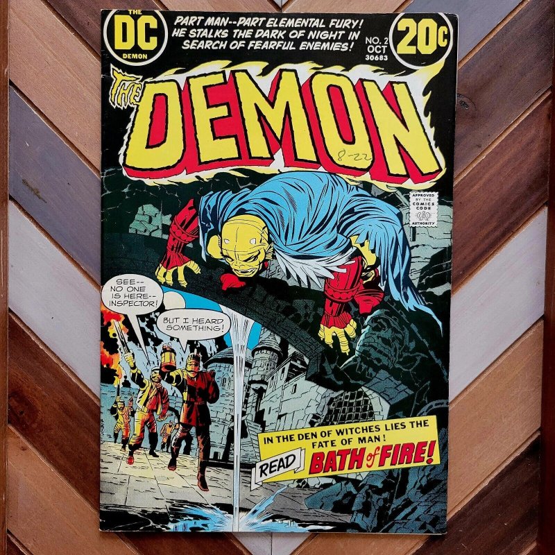 DEMON #2 FN (DC 1972) 2nd appearance Etrigan! Classic JACK KIRBY Story & Art 