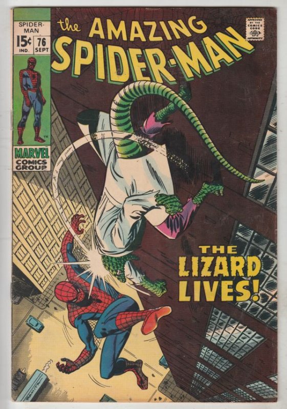 Amazing Spider-Man #76 (Sep-69) FN/VF Mid-High-Grade Spider-Man