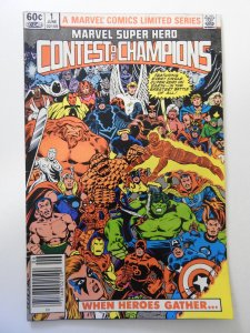 Marvel Super Hero Contest of Champions #1 (1982) FN Condition!
