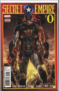 Secret Empire #0 (2017) Captain America