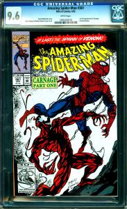 Amazing Spider-Man #361 Carnage 1st Full Appearance