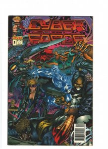 Cyberforce #2 VF 8.0 Newsstand Image Comics 1992 Marc Silvestri