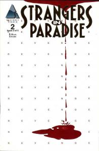 Strangers in Paradise #2 Gold Variant FN ; Abstract | Terry Moore Gold Series Re