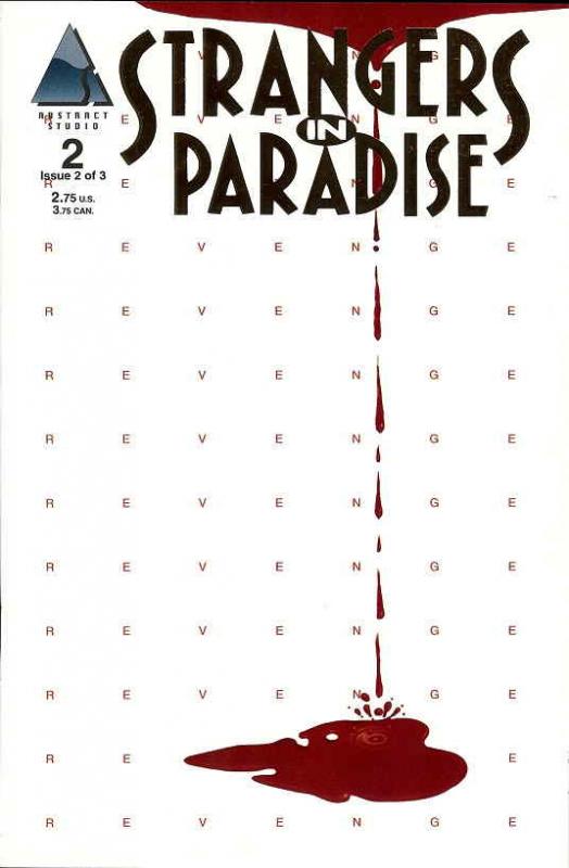 Strangers in Paradise #2 Gold Variant FN ; Abstract | Terry Moore Gold Series Re