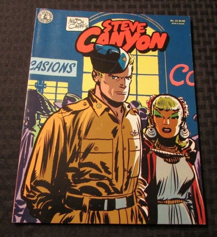 1985 STEVE CANYON #12 Milton Caniff NM Kitchen Sink