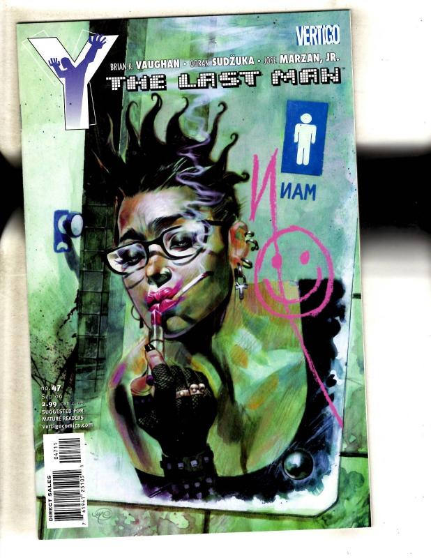 10 Y The Last Man DC Vertigo Comic Books # 44 45 46 47 48 49 50 51 52 53 CJ2