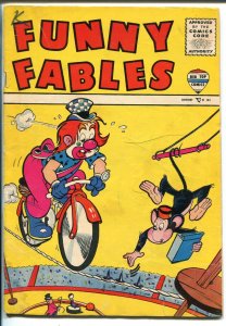 Funny Fables #1 1957-Red Top-1st issue-circus cover-nice art-G