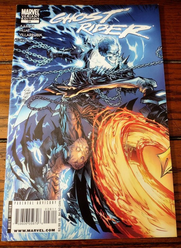 Ghost Rider (2006) #29 Rare Clayton Crain Variant Johnny Blaze vs. Danny Ketch!