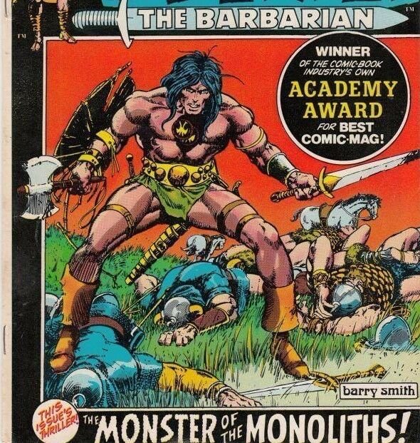 Conan the Barbarian 21 strict VF- 8.0  High-Grade  ~~pay 1st shipping fee!!