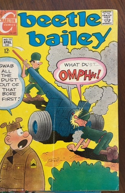 Beetle Bailey #68 (1969)  