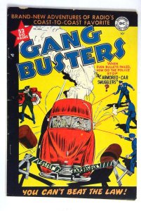 Gang Busters #20 Police Smugglers 1948 DC VG