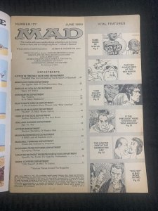 1969 MAD MAGAZINE #127 GD 2.0 Alfred E Neuman / Mod Squad Parody