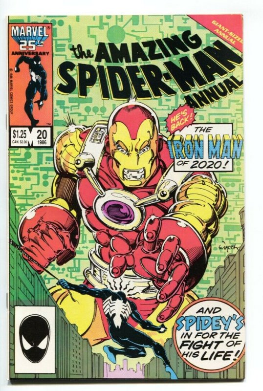 AMAZING SPIDER-MAN ANNUAL #20 1986-MARVEL NM-