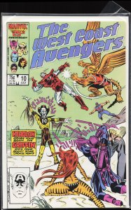 West Coast Avengers #10 (1986) West Coast Avengers / Avengers West Coast