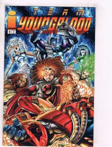 9 Team Youngblood Image Comic Books # 1 2 3 4 5 6 7 9 + Yearbook # 1 J122