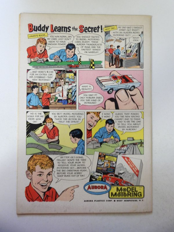 Capt. Storm #5 (1965) VG+ Condition centerfold detached at 1 staple