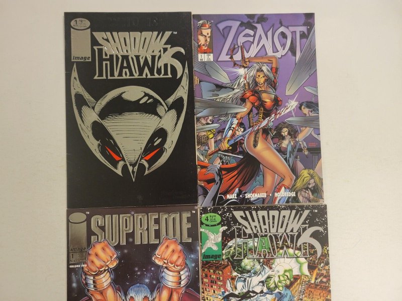 4 Image Comics #1 4 Shadow Hawk + #1 Supreme + #1 Zealot 88 TJ30