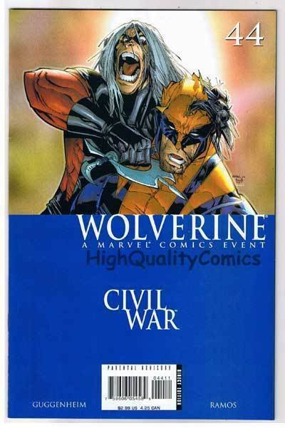WOLVERINE #44, NM-, X-men, 1st printing, Civil War, 2003, more in store