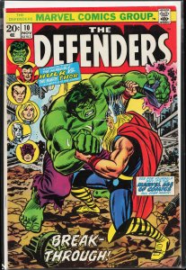The Defenders #10 (1973) The Defenders