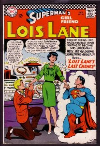 SUPERMAN'S GIRL FRIEND LOIS LANE #69 1966-ROMANCE--DC VG