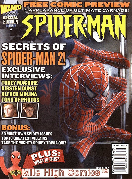 Wizard: Spider-Man 2 Movie Special (2004 Series) #1 Photo Near Mint | Comic  Books - Modern Age, Spider-Man / HipComic