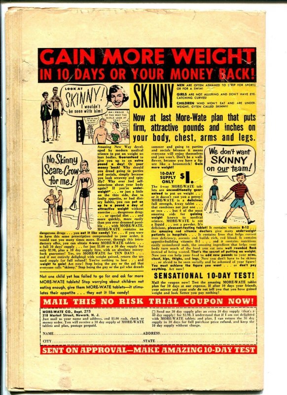 Daredevil #112 1954-Lev Gleason-Little Wise Guys-Motorcycle-Jack Dempsey-VG