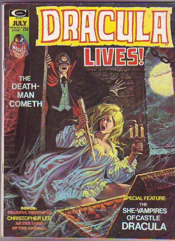 Dracula Lives #7 (Jul-73) FN Mid-Grade Dracula