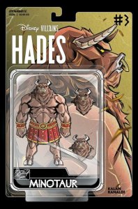 Disney Villains: Hades #3E VF/NM ; Dynamite | Action Figure Cover