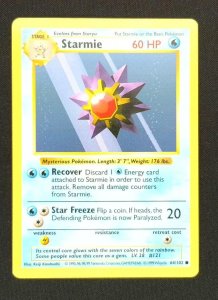 Starmie - Base Set - 64/102 - Uncommon