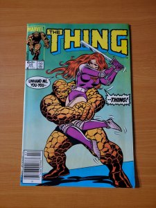 The Thing #20 Newsstand MARK JEWELER Variant ~ NEAR MINT NM ~ 1985 Marvel Comics