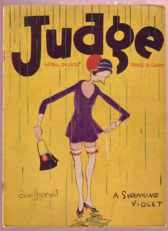 JUDGE APR 22 1926-GOLF HUMOR-MILT GROSS-RB FULLER-FARR VG