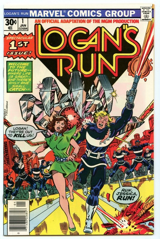 Logan's Run 1 Jan 1977 NM- (9.2)