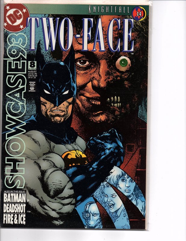 DC Comics Showcase 93 #8 Batman Knightfall Two-Face Deathstroke Bane