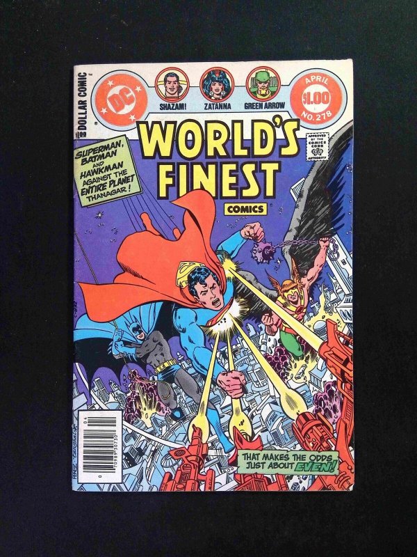 World'S Finest #278  DC Comics 1982 FN NEWSSTAND