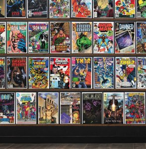 Huge Lot 140+ Comics with Iron Man, The Mighty Thor, Thor, Vigilante & More!