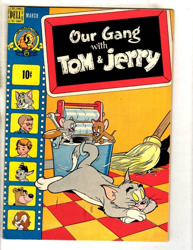 Our Gang Tom & Jerry # 56 VF Dell Golden Age Comic Book Little Rascals JL11