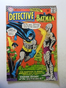 Detective Comics #356 (1966) VG Condition centerfold detached at 1 staple