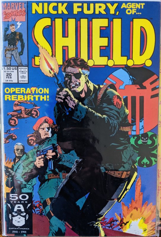 Nick Fury, Agent of SHIELD #20 (1991)