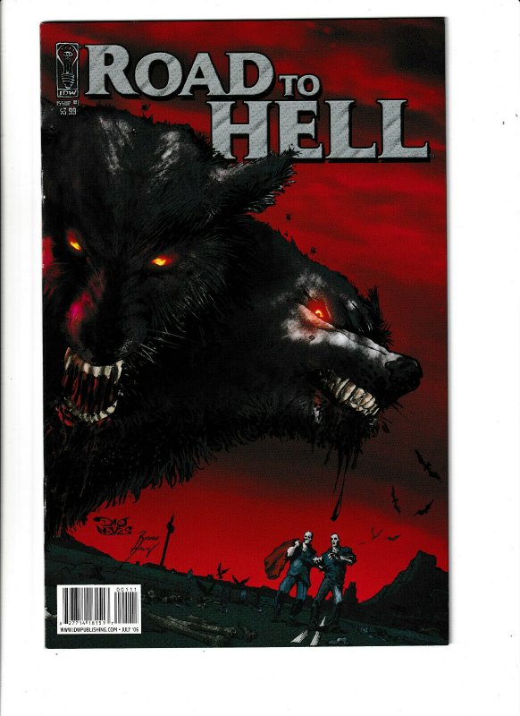 Road to Hell IDW Comics #1 VF/NM 9.0 Horror Wolves 2006