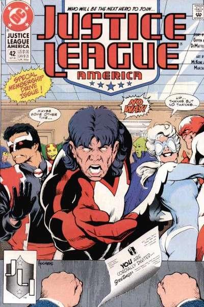 Justice League (1987 series) #42, VF- (Stock photo)