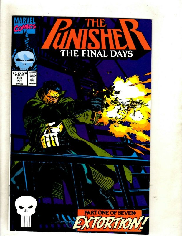 Lot Of Punisher Marvel Comic Books 53 54 55 56 57 58 59
