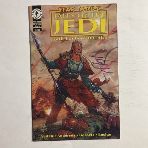 Star Wars Tales Of The Jedi Dark Lords Of The Sith 2 Signed by Kevin Anderson